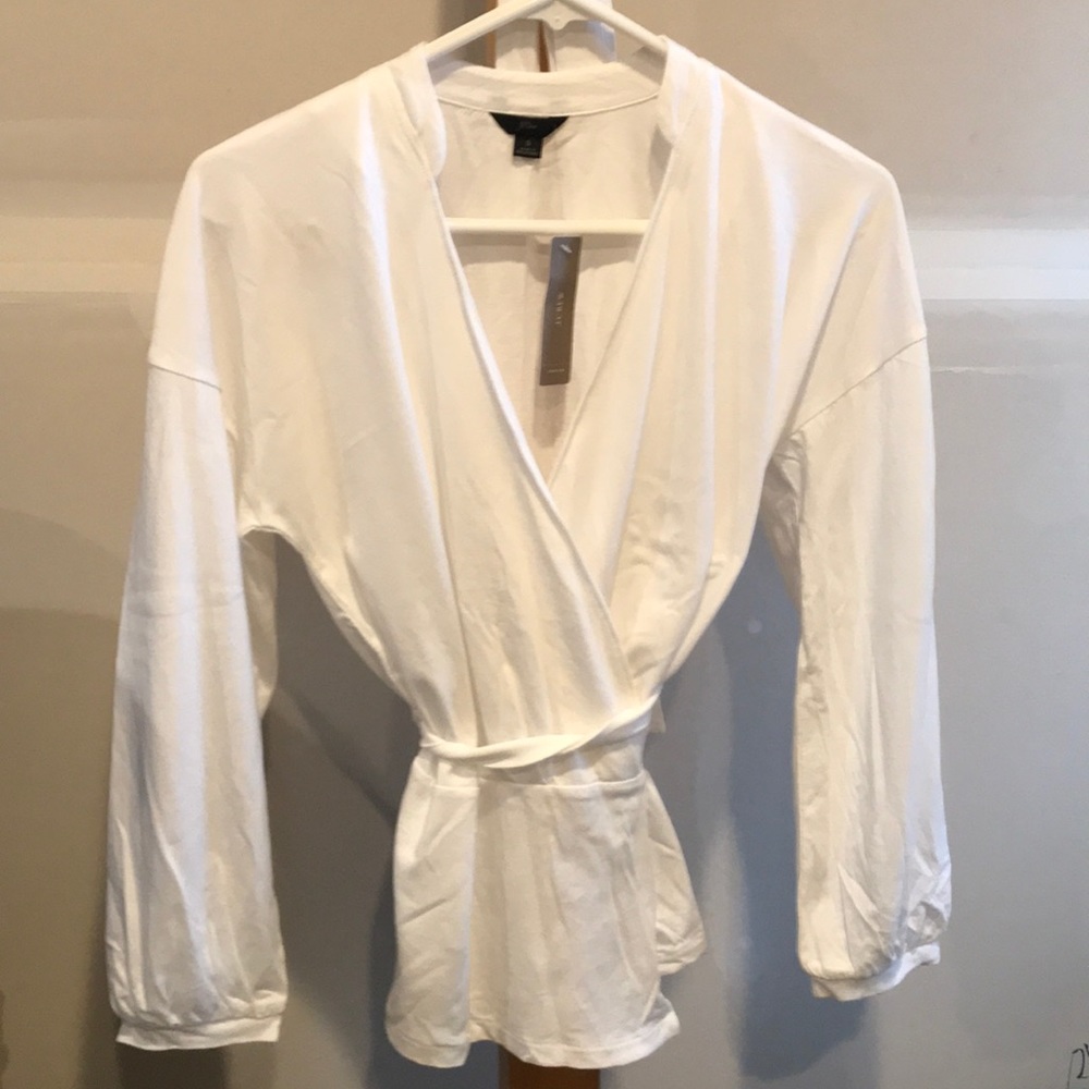 J.Crew Wrap Shirt